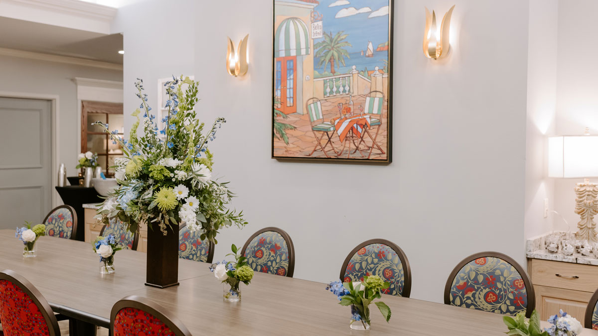 Dining Area at The Cottages at Texarkana