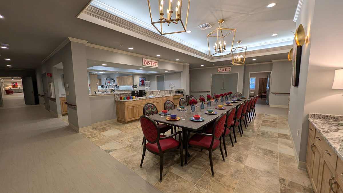 Dining Room at The Cottages at Texarkana